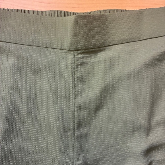 Addition Elle Olive Green Wide-Leg Cropped Pants Women’s 3X - Picture 3 of 8